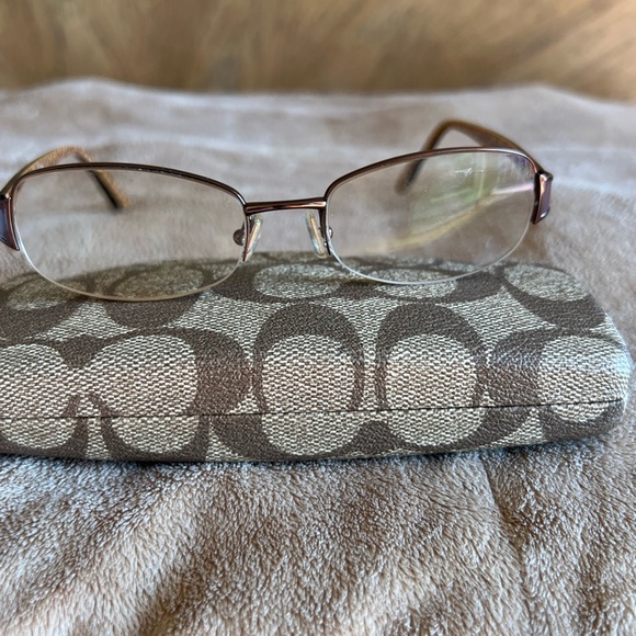 COACH “Adalaide” 223 Tan Eyeglasses Frame  51-18-135 - Picture 2 of 16